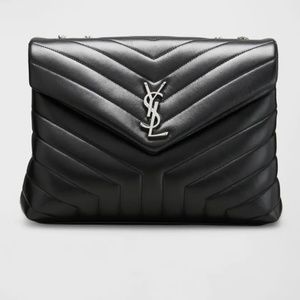 Loulou Medium YSL Matelasse Calfskin Flap-top Shoulder Bag
